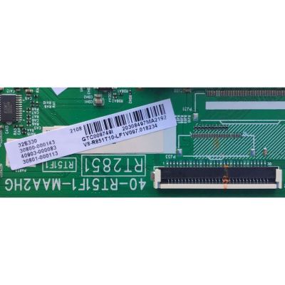 MAIN PARA SMART ANDROID TV TCL / NUMERO DE PARTE 30800-000143 / 40-RT51F1-MAA2HG / 40903-000083 / 30801-000113 / GTC009749I / V8-R851T10-LF1V097 / PANEL LVW320NDEL / MODELO 32S330 - Imagen 2